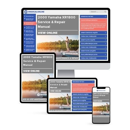 2000 Yamaha XR1800 Service & Repair Manual